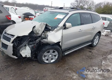 2011 Chevrolet Traverse 2Lt из США, поврежденный, VIN 1GNKVJEDXBJ145563
